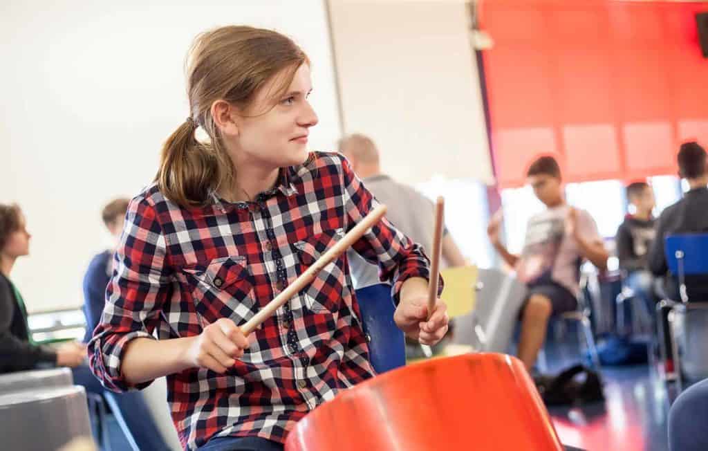 Ghetto Drums Workshops op school Ghetto Drums Team & Groepsuitje