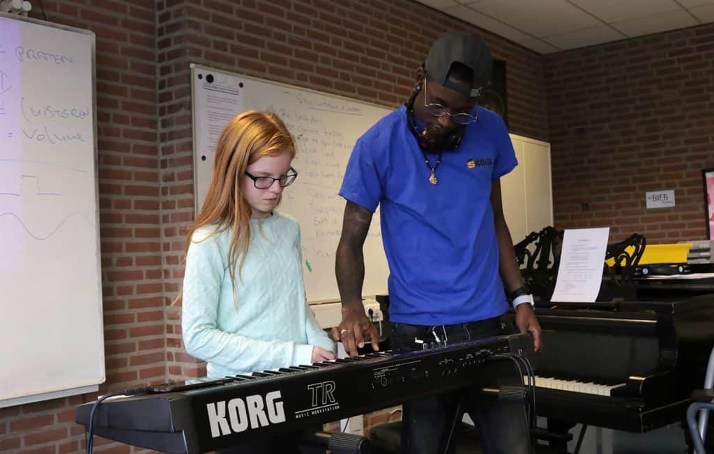 Workshop Live Looping op school Workshop Live Looping