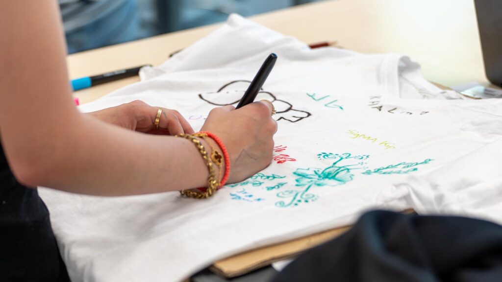 Workshop T-shirt Ontwerpen